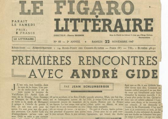 Page du Figaro
