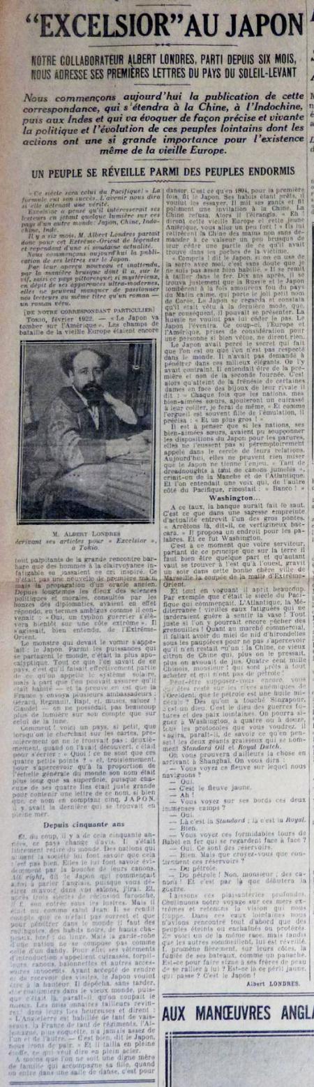 Article Albert Londres