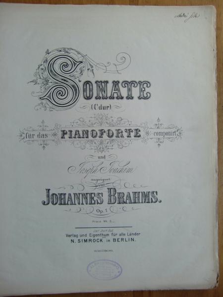 Partition de Brahms