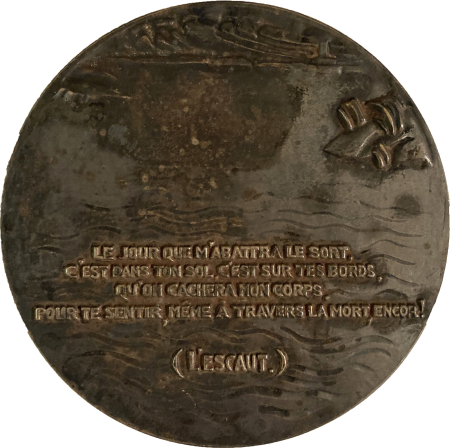médaille verso