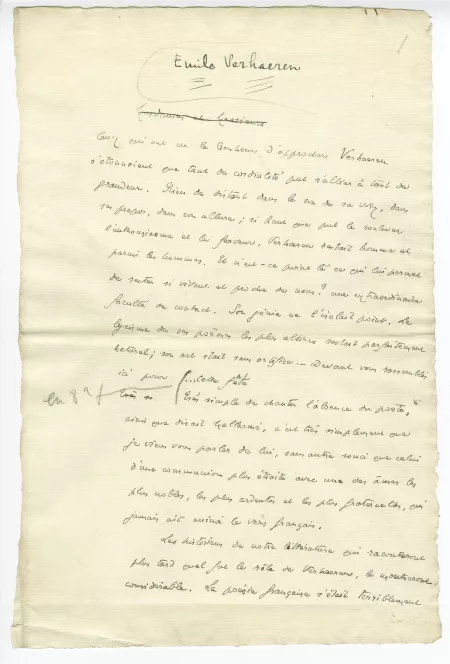 01-06-b A Gide sur E Verhaeren 8 ff p 1