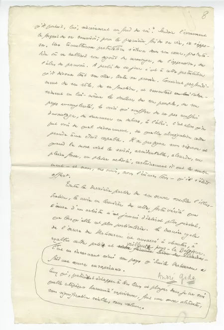 01-06-b A Gide sur E Verhaeren 8 ff p 8