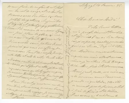 01-12-c A Leuenberger à A Gide 16 janv 1895 recto
