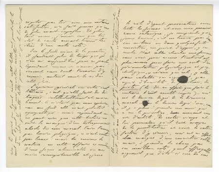 01-14-d Ch Gide à A Gide dimanche 20 p 1 verso