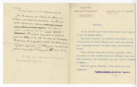 01-35-a P Wiegler à A Gide 17 janv 1908 & A Gide à P Wiegler 25 janv 1908