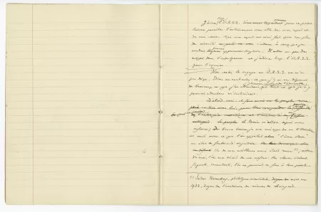 03-53-a A Gide Retour de l'URSS cahier 1 p03 verso & p04 recto