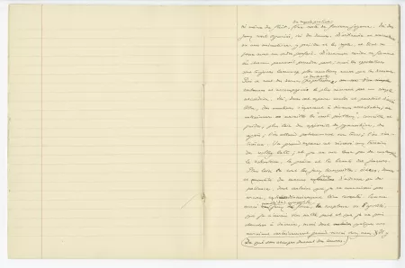 03-53-a A Gide Retour de l'URSS cahier 1 p08 verso & p09 recto