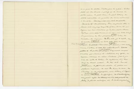 03-53-a A Gide Retour de l'URSS cahier 1 p09 verso & p10 recto