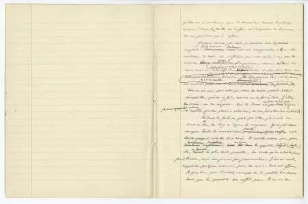 03-53-b A Gide Retour de l'URSS cahier 2 p04 verso & p05 recto