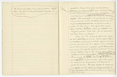 03-53-b A Gide Retour de l'URSS cahier 2 p11 verso & p12 recto