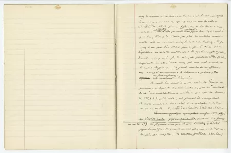 03-53-b A Gide Retour de l'URSS cahier 2 p15 verso & p16 recto