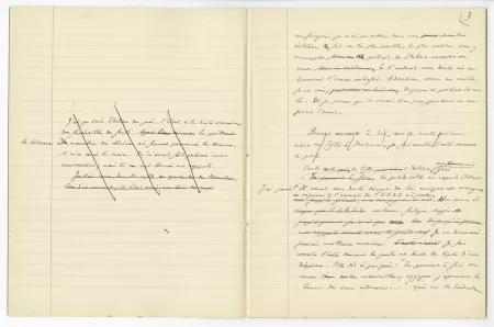 03-53-c A Gide Retour de l'URSS cahier 3 p02 verso & p03 recto
