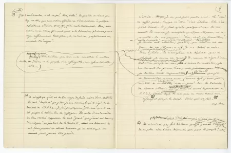 03-53-c A Gide Retour de l'URSS cahier 3 p03 verso & p04 recto