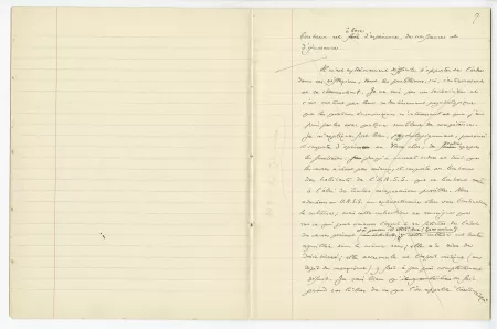 03-53-c A Gide Retour de l'URSS cahier 3 p06 verso & p07 recto