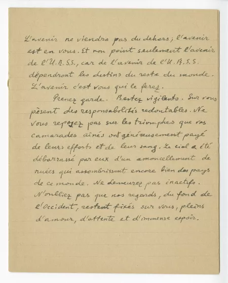 03-54-c A Gide discours 1936 copié par E Dabit p6