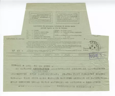 03-55-e V Boubekine à A Gide 19 janv 1933 recto