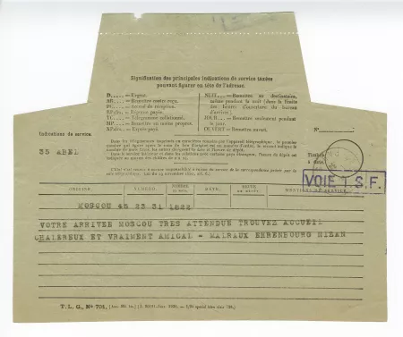 03-55-h A Malraux & alii à A Gide 01 août 1934 recto