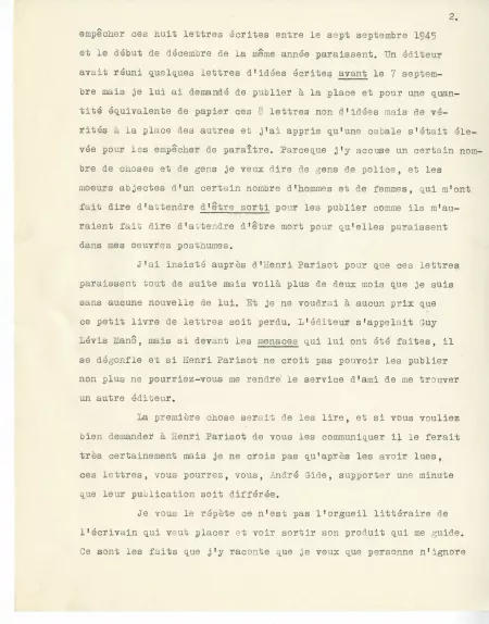 04-08-h A Artaud à A Gide 22 février 1946 p2