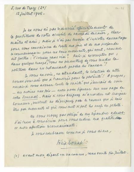 04-26-j F Bonafé à A Gide 12 juil 1946
