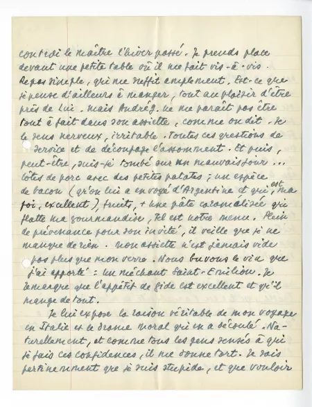04-26-k F Bonafé sur A Gide 06 juil 1946 p1 verso