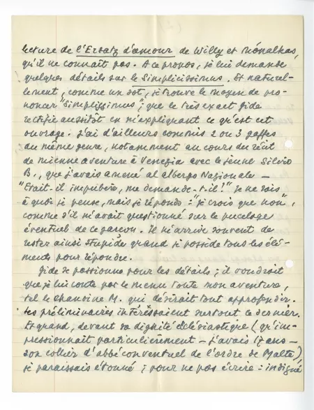 04-26-k F Bonafé sur A Gide 06 juil 1946 p2 verso