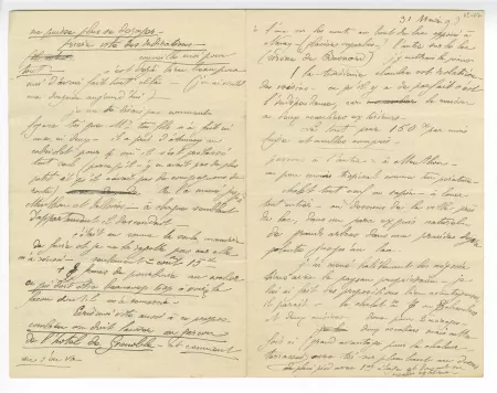 05-07-y A Gide à J Gide 31 mai 1890 p2 recto