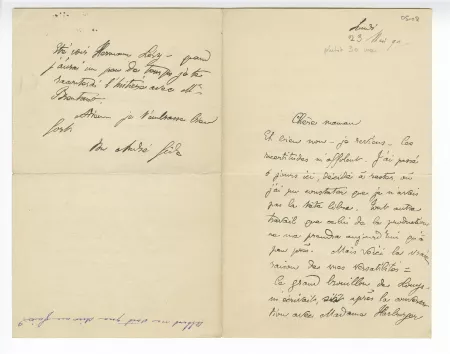 05-08-i A Gide à J Gide 30 mai 1892 recto