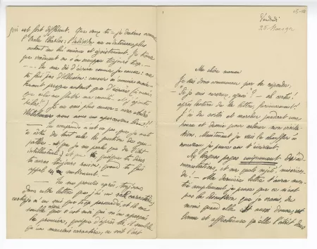 05-08-u A Gide à J Gide 25 mars 1892 p1 recto