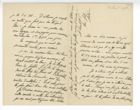 05-08-v A Gide à J Gide 02 avril 1892 recto