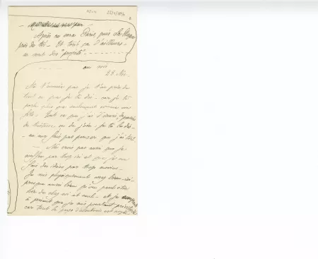 05-11-f A Gide à J Gide 22 nov 1894 p2 recto