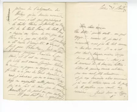 05-11-k A Gide à J Gide 31 août 1894 p1 recto