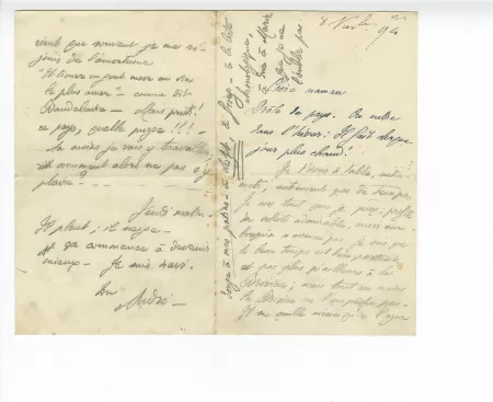 05-11-q A Gide à J Gide 08 nov 1894 recto
