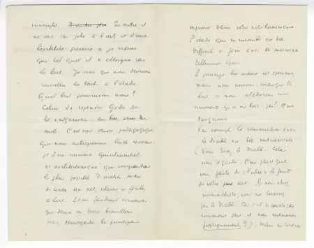 06-19-c J Royère à A Gide 23 juil 1927 p1 verso