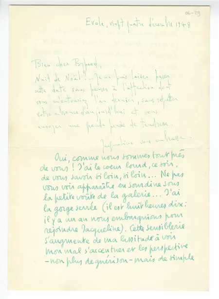 06-29-b Heyd à Gide 24 déc 1948 recto