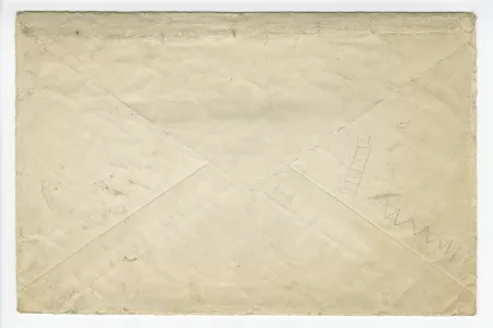 06-58-a A Gide enveloppe pour Roi Candaule Vienne 1906 verso