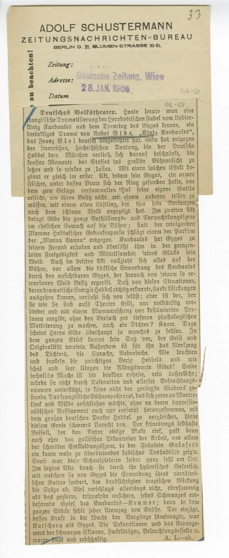 06-58-b Roi Candaule Deutsches Zeitung Wien 28 janv 1906