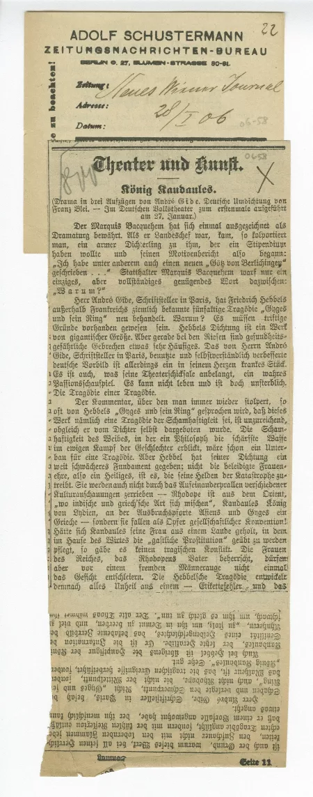 06-58-b Roi Candaule Neues Wiener Journal 28 janv 1906 part 1