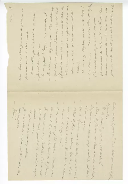 06-90-b A Gide P.A. sur P Adam mai 1921 p2 recto