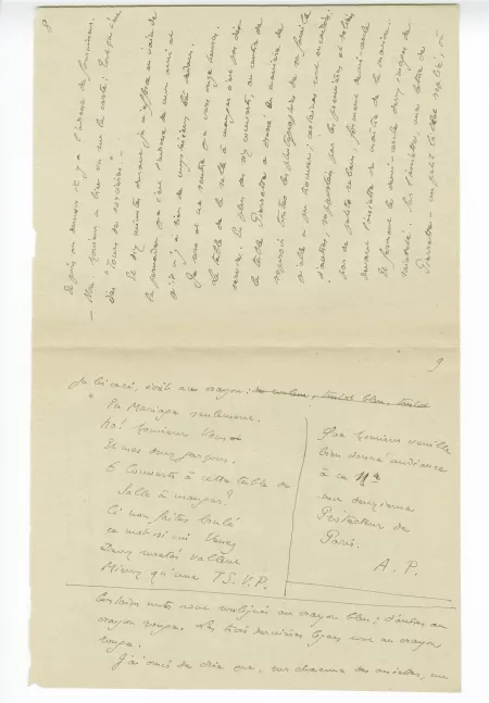 06-90-b A Gide P.A. sur P Adam mai 1921 p4 verso