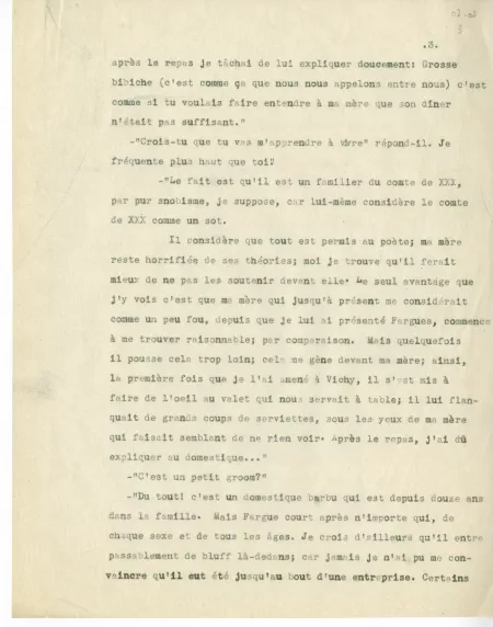 07-07-a A Gide Pour Marcel & Fargue par Larbaud & La Dame de Compagnie dactylo p3