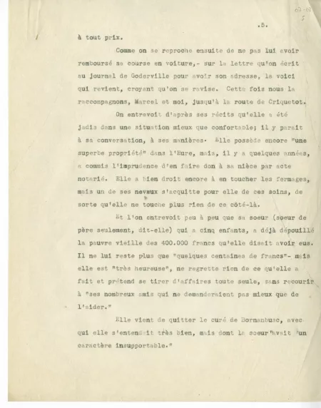 07-07-a A Gide Pour Marcel & Fargue par Larbaud & La Dame de Compagnie dactylo p5
