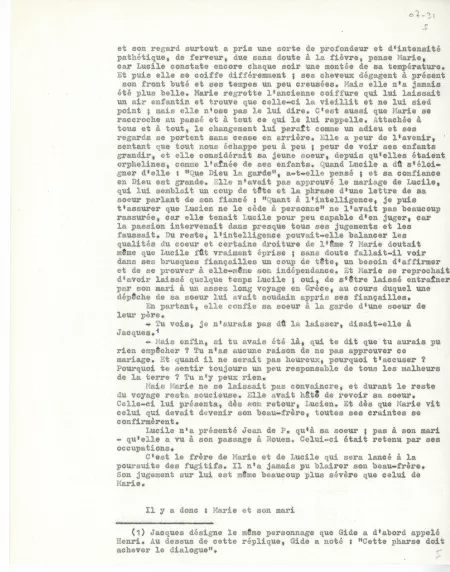 07-31-a A Gide Mané Thékel Pharès 1941 dactylo p5