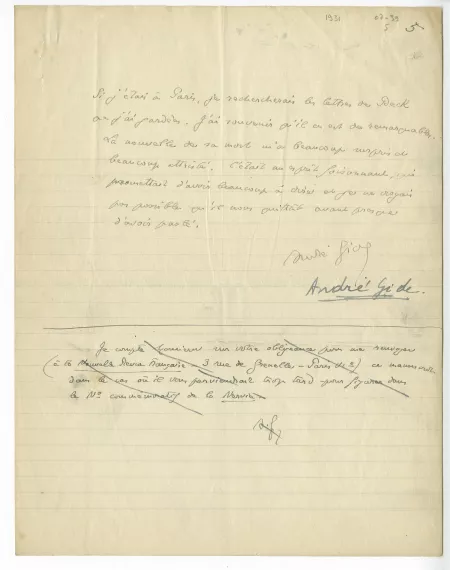 07-39-b A Gide sur Ch Beck 1931 p5
