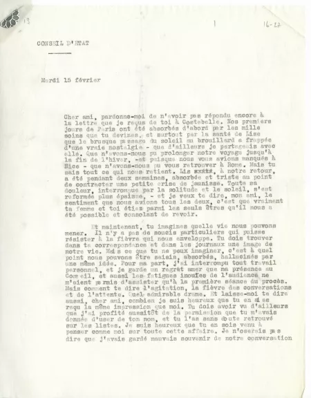 16-27-m L Blum à A Gide 15 fév p1