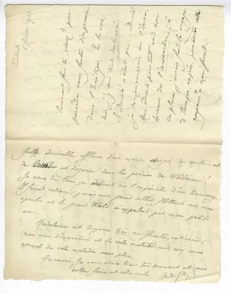 18-02-ad A Gide à M Drouin 06 fév 1903 recto