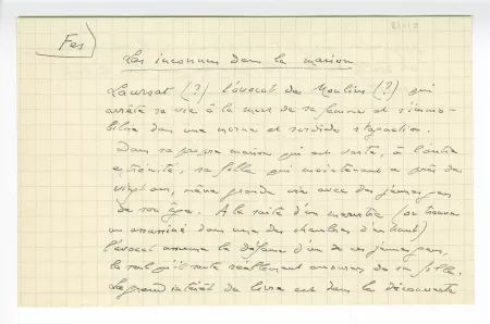 21-10-i A Gide sur G Simenon nd p 10 recto Les inconnus dans la maison