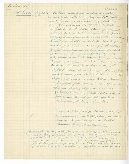 21-10-i A Gide sur G Simenon nd p 14 recto L'évadé