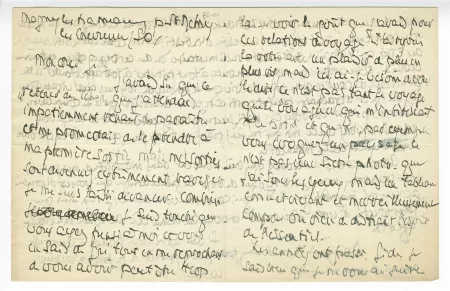 22-01-do R Bonheur à A Gide 16 mai 1928 recto