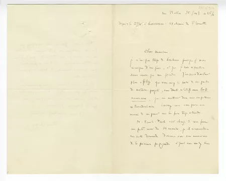 22-04-d P Budry à A Gide 27 oct 1917 recto