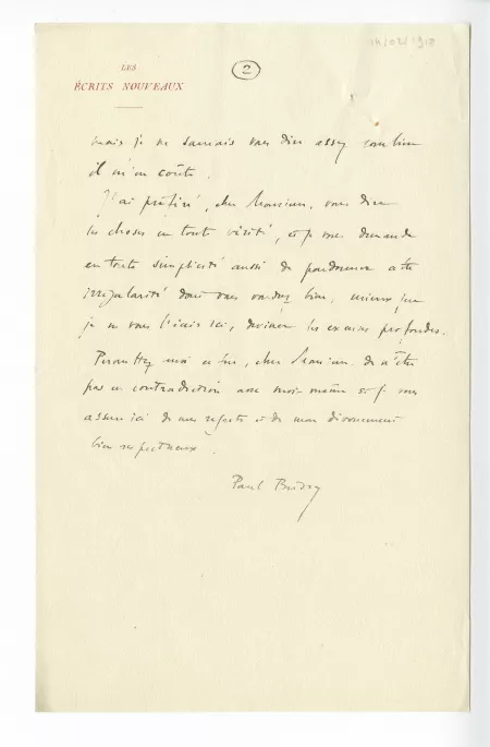 22-04-f P Budry à A Gide 14 fév 1918 p2